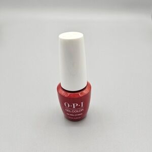 OPI GelColor The Thrill of Brazil GC A16B Red Soak-Off Gel Lacquer 0.25oz‎ 7.5mL